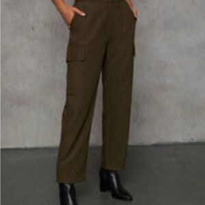 Women's Olive Cargo Pants